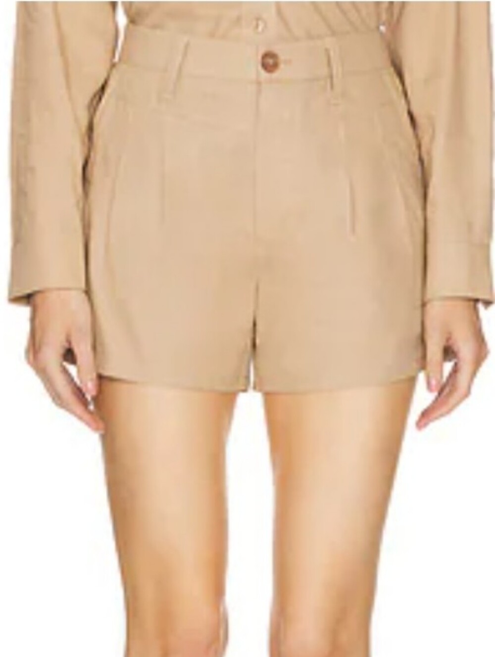 Hudson Jeans Front Yoke Pleated Short